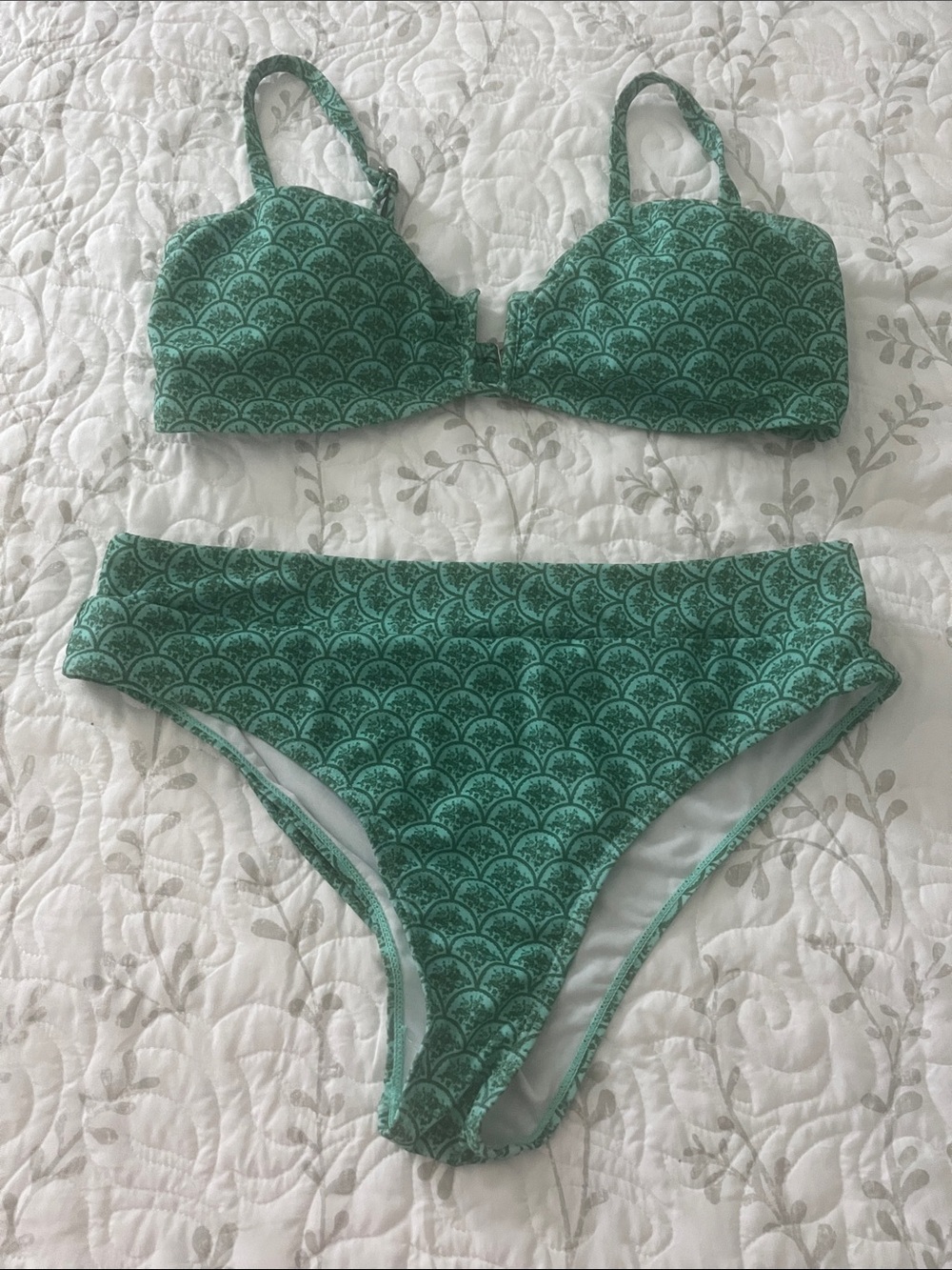 Two Women's Two-Piece Bikini Swim Sets from Shein.  $10 for both sets